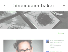 Tablet Screenshot of hinemoana.co.nz